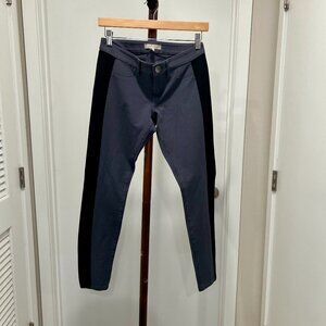 Banana Republic - Sloan 5 Pocket Stretch Skinny Pant w/ Tux Stripe Sz 0 - Grey